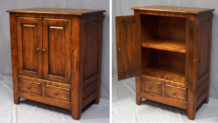 Rustic Cherry Cabinet