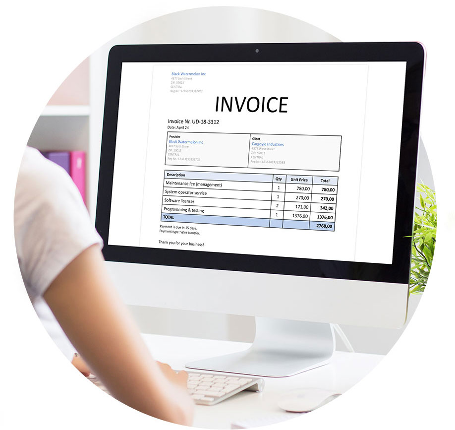 Create Online Invoices